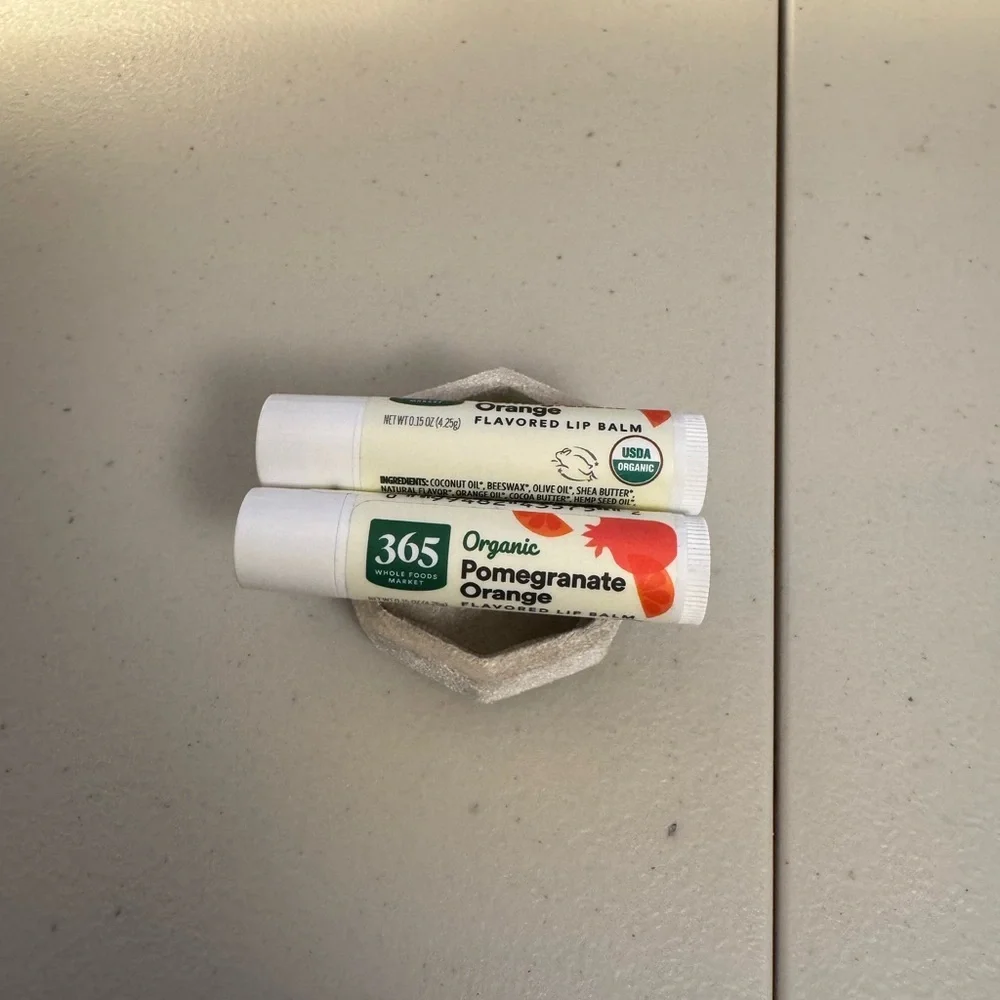 365 Organic Pomegranate Orange Lip Balm